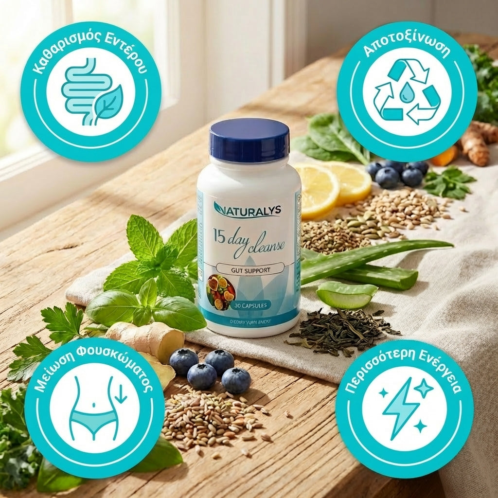 15 Days Cleanse  Αποτοξίνωση & Εντερική Άνεση